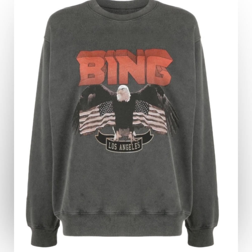 Anine Bing vintage Eagle sweatshirt, vintage style
